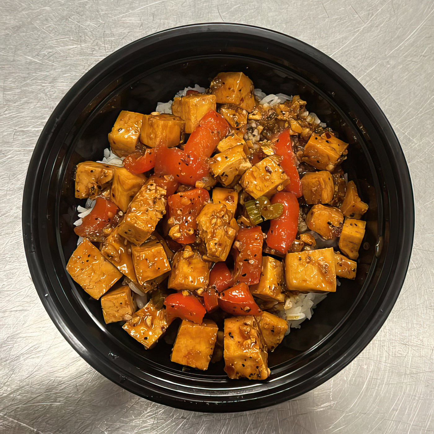 Crispy Black Pepper Tofu