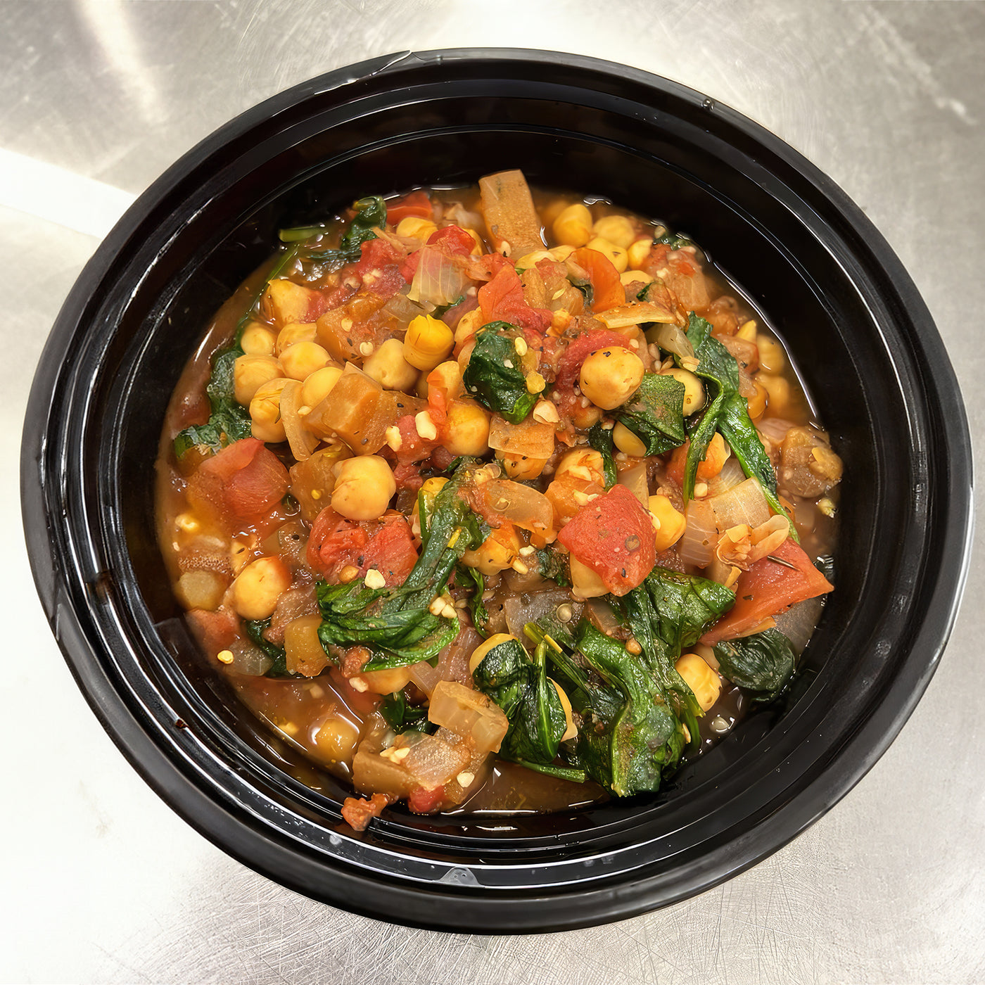 Tomato Eggplant & Chickpea Stew