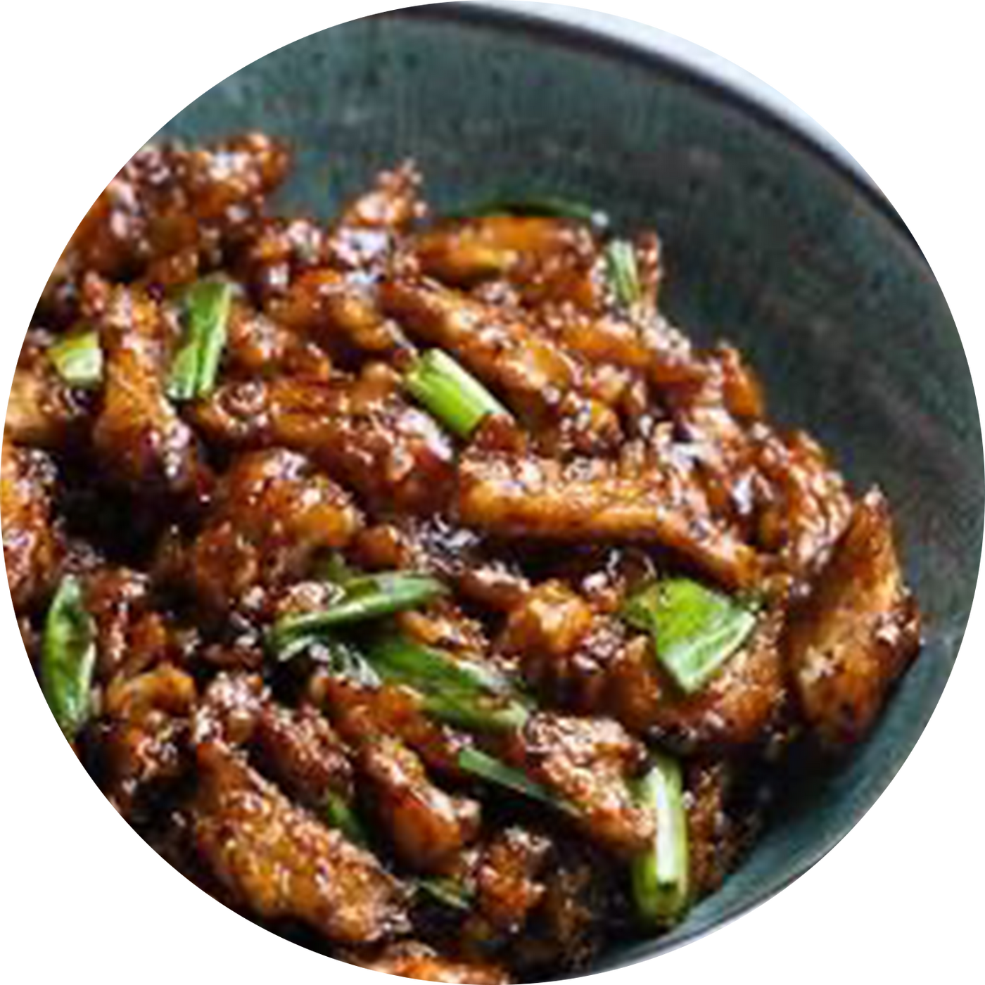 Vegan Mongolian Beef