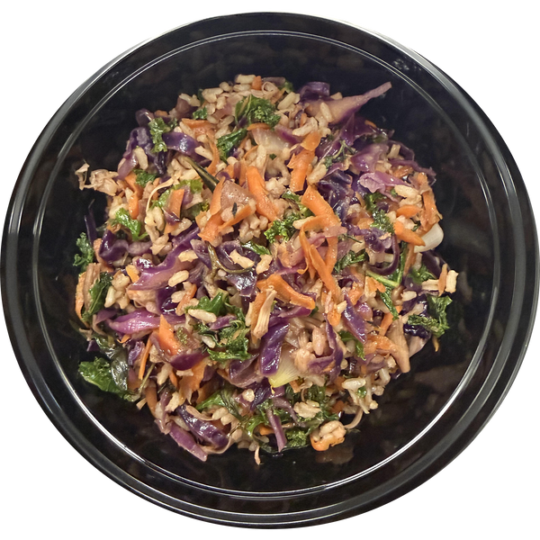 Caribbean-Style Jackfruit Fried Brown Rice