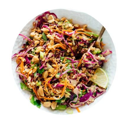 Crunchy Thai Peanut & Quinoa Salad