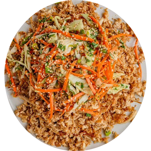 Mushroom Tofu Bowl with Quinoa