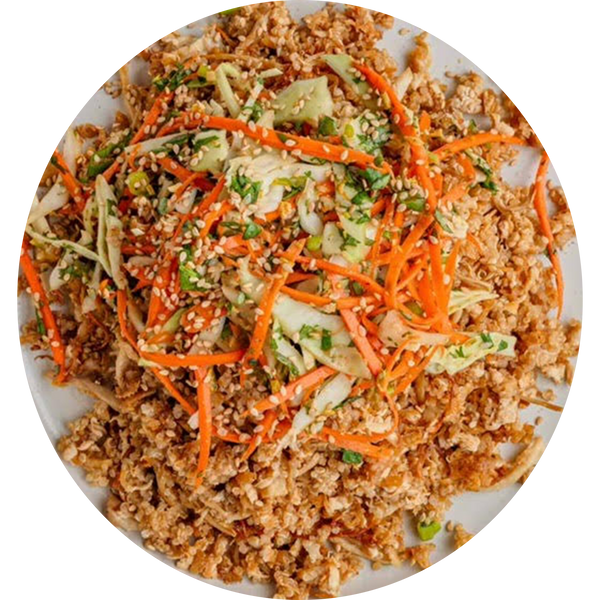 Mushroom Tofu Bowl with Quinoa