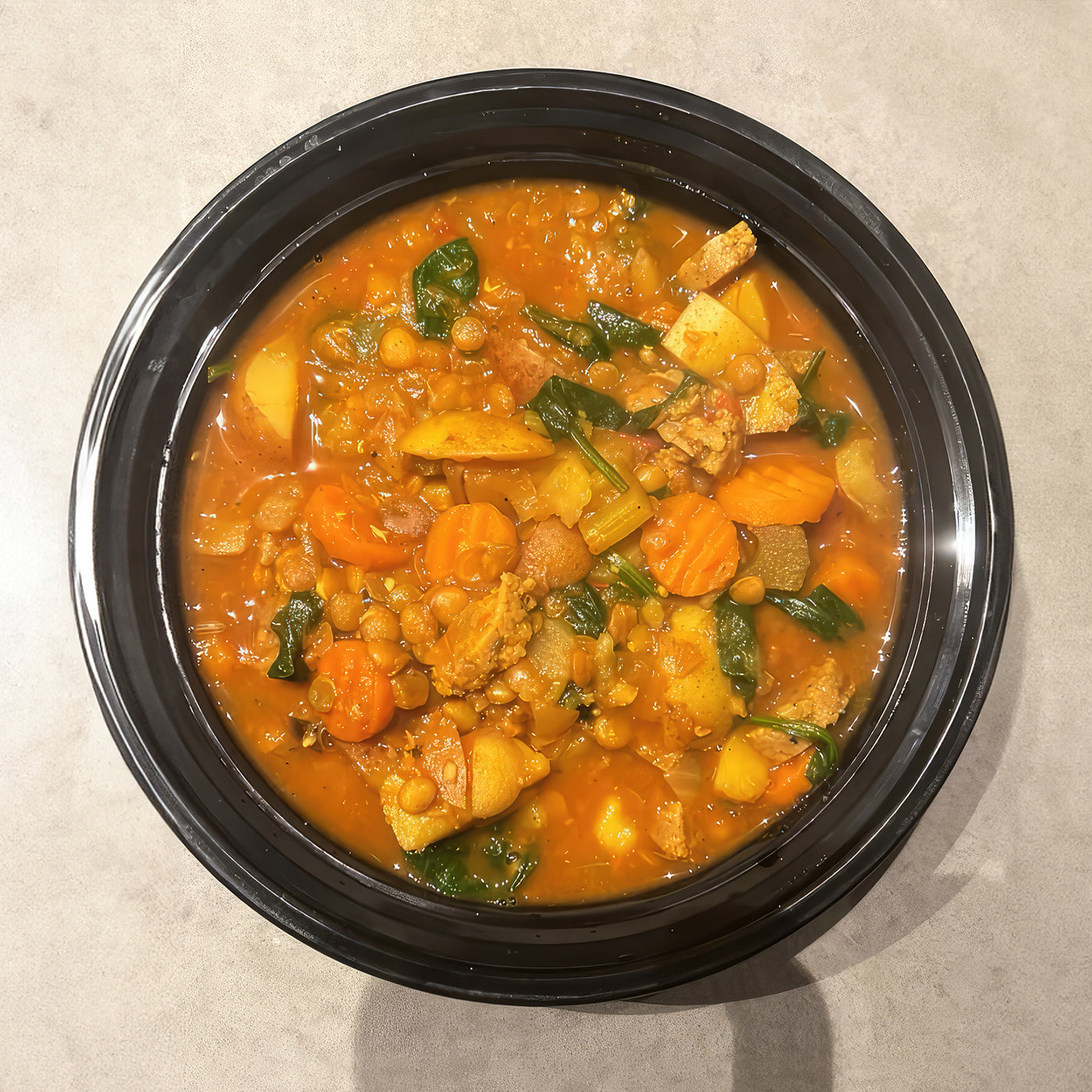Lentil Potato and Sausage Stew