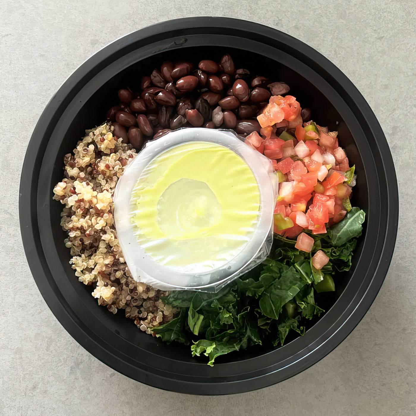 Kale and Black Bean Burrito Bowl
