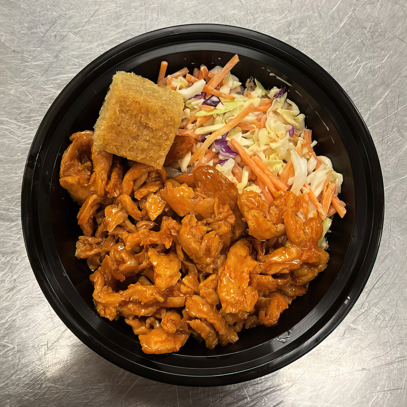 Vegan Crispy Hot Honey Soy Curls