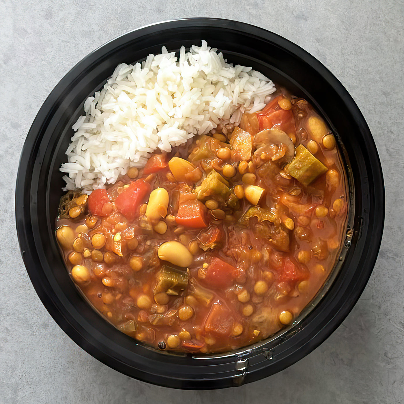 Vegan Gumbo with Okra and Lentils