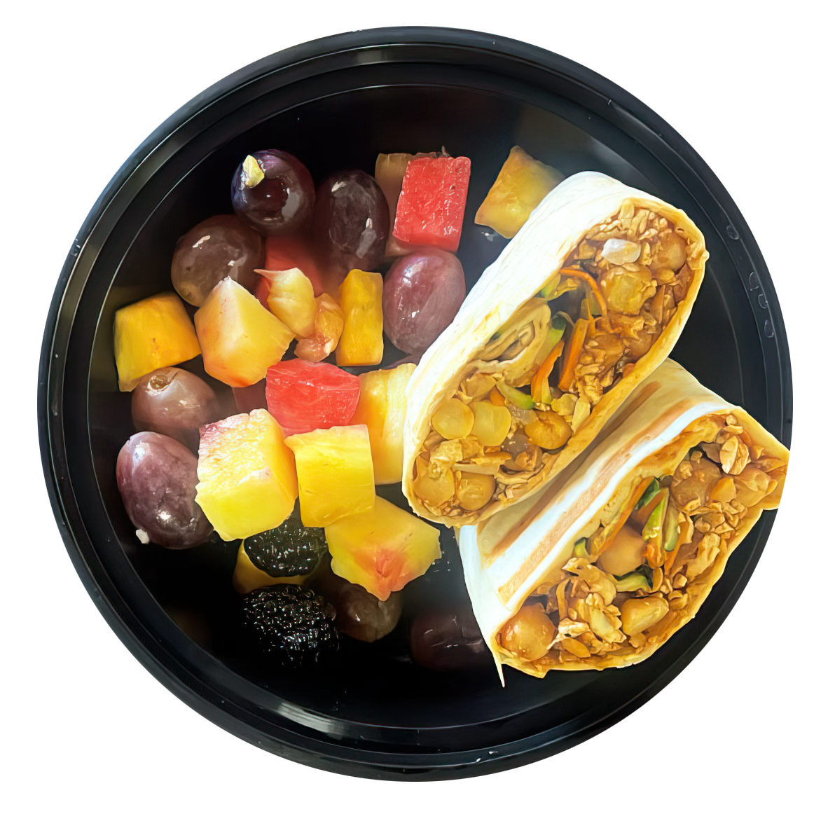 High Protein Veggie Wrap