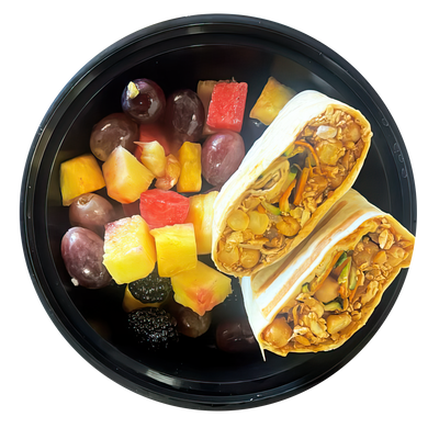 High Protein Veggie Wrap