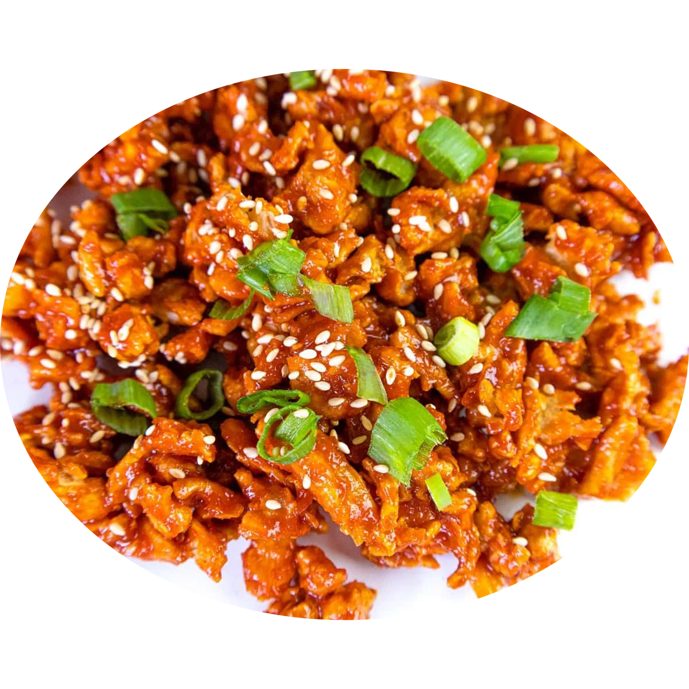 Vegan Korean "Fried Chicken" Bowl