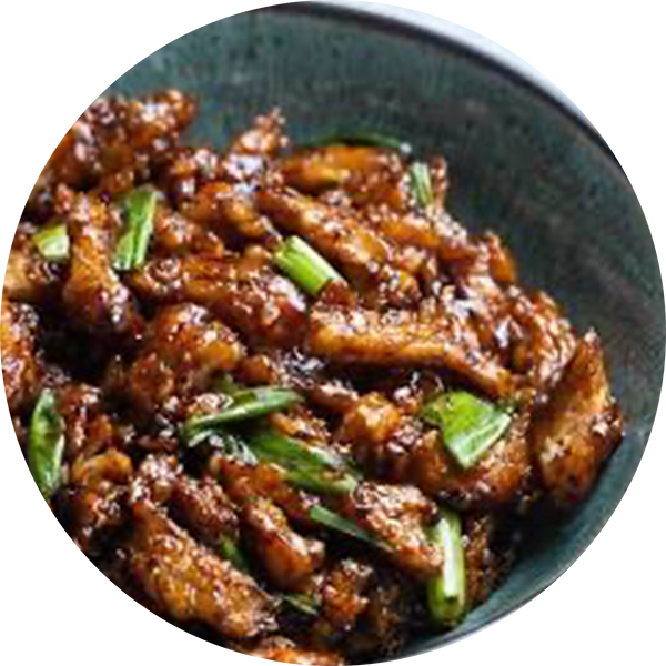 Vegan Mongolian Beef